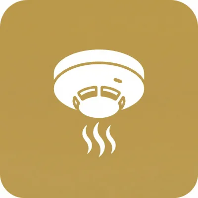 Rauch- und CO-Melder Icon