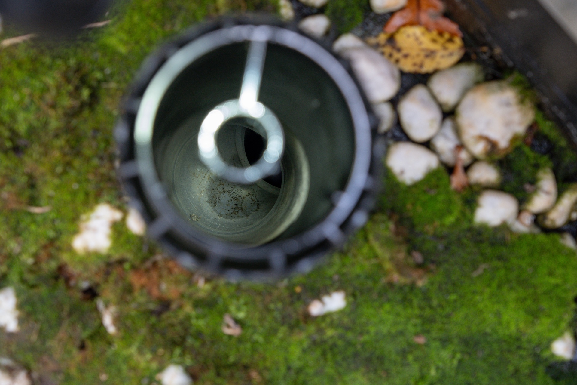 Nachher: gereinigter Schornstein